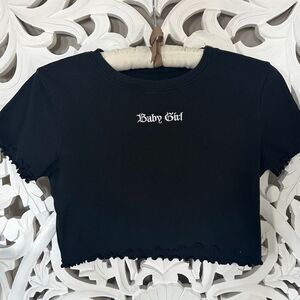 Homegirl Society “Baby Girl” Babydoll Tee